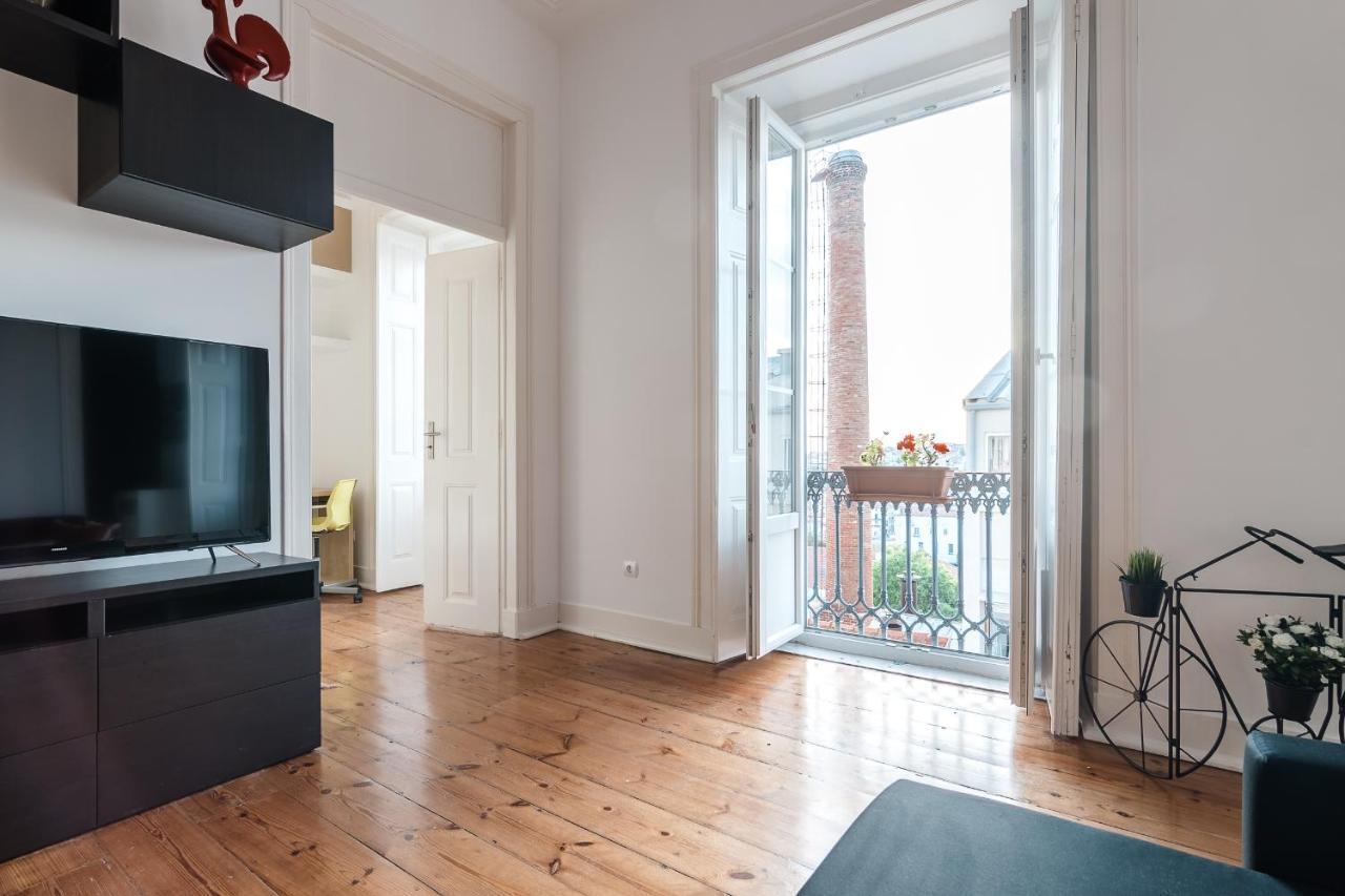 Elegant 3 Bedroom Flat With View In Principe Real 리스본 외부 사진